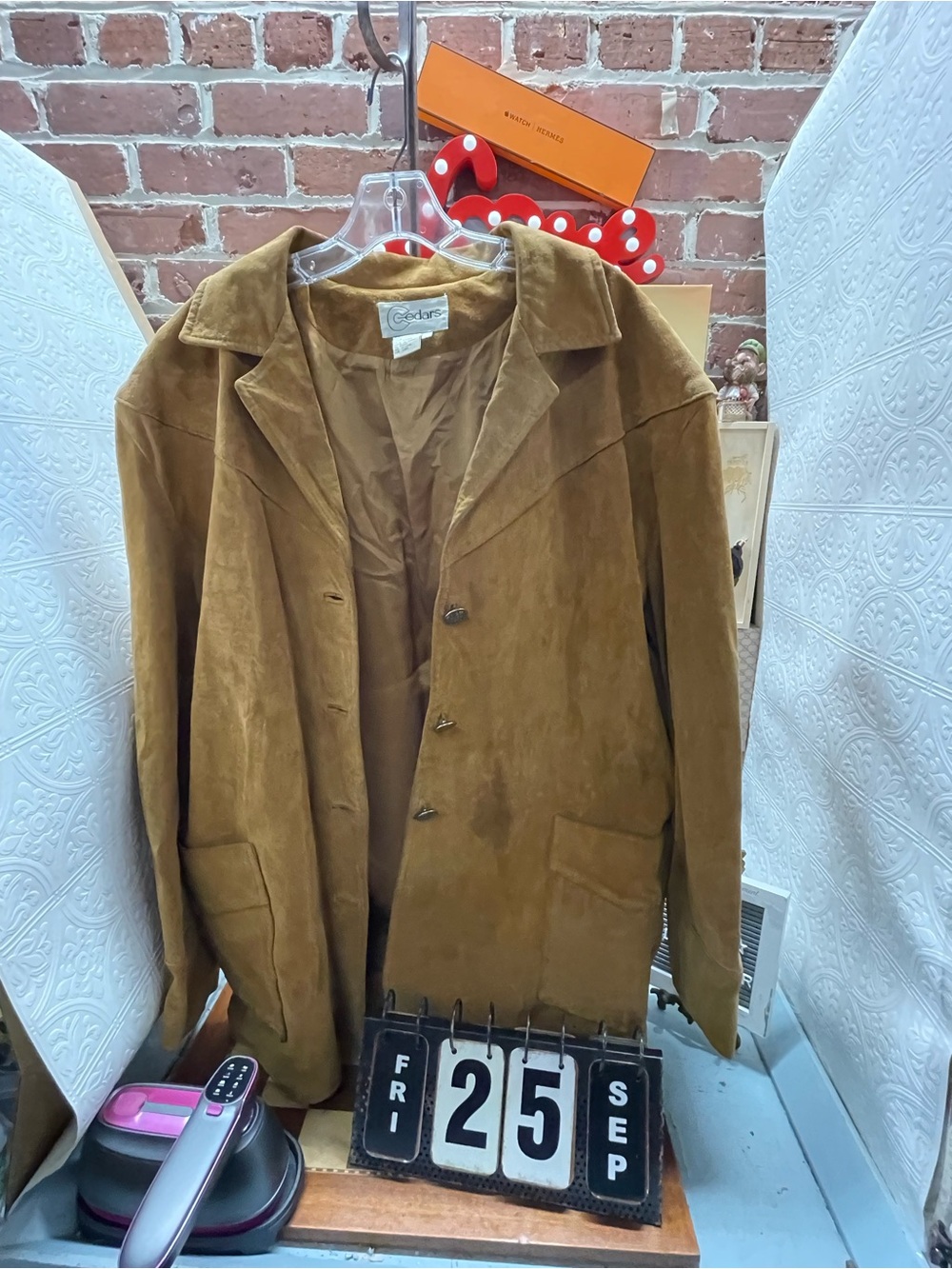 suede jacket by Cedars